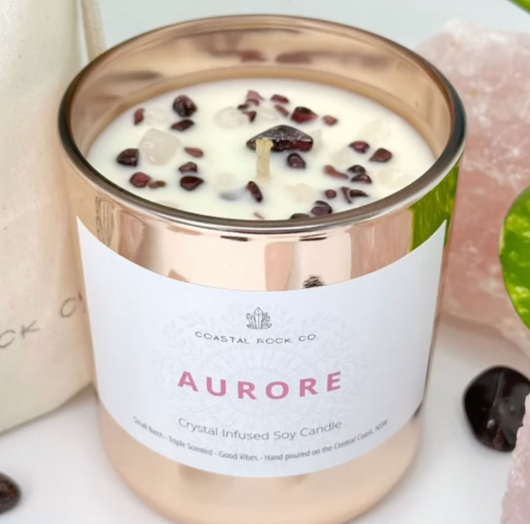 Coastal Rock Co Candles - Aurore Energetics Holistic Products